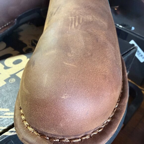 Georgia Boot Eagle One Mens Sz 13W Chelsea Work Boots Soft Toe Brown Waterproof - Picture 6 of 16